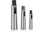 Raccordo Di Riduzione Conico Morse - Set Di Adattatori - 3 Pezzi - MK4 Su MK3, MK3 Su MK2, MK2 Su MK1 - Per Tornio/Trapano