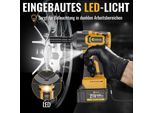 Avvitatore Elettrico A Impatto - Avvitatore A Impatto A Batteria - Coppia Elevata 1200 Nm - 0-2000 Giri/Min - Li-Ion, Senza Batteria - - Giallo