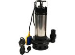 Pompa Sommersa - Pompa Per Acque Sporche/Reflua - 36.000 L/H - Con Interruttore A Galleggiante - Per Drenaggio, Cantine E Pozzi - Multicolore