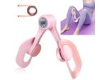 Esercizi Per Il Pavimento Pelvico - Kegel Esercizi Per Le Cosce - Regolabile - Per Cosce E Pavimento Pelvico - Allenamento A Casa - Allenamento Di Forza - Rosa