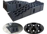 Rampe Di Accesso - Rampe Per Moto - Set Da 2 - Extra Larghe - 7250 Kg Per Coppia - Per Pneumatici Fino A 245 Mm - Nero