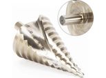 Set Di Punte A Gradini Hss - Punte Coniche - 6–60 Mm - Per Acciaio Inossidabile, Metallo, Legno, Plastica