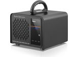 Generatore Di Ozono Purificatore D'aria - Ozonizzatore Industriale - 60000 Mg/H - Timer 120 Min - Touchscreen - Fino A 400 M² - Per Auto, Casa, Animali Domestici - Nero