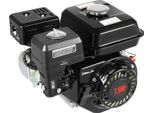 Motore A Benzina - 4 Tempi 1 Cilindro - 7,5 CV/5100 W - Raffreddato Ad Aria - Portatile - Per Kart/Uso Di Riserva - 40X35X34 Cm - Nero