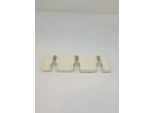 Jumada's - Pratico Portaspazzolino - Portacavi - Portacavi - Gancio Da Bagno - Scaffale Portaoggetti - Portarasoio - Bianco - Plastica - Portacavi Autoadesivo - Accessori Da Bagno - Portaspazzolino - Nastro Adesivo