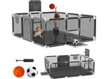 Area Giochi Per Bambini, Area Spaziosa, Design Resistente, Grigio