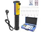 Set Riscaldatore A Induzione - 1000 W Sganciatore Magnetico Per Bulloni - 8 Bobine - Riscaldamento Senza Fiamma - Per Dadi, Ingranaggi, Cuscinetti - 220 V Ue - Blu