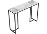 Emerald Consolle – Tavolino – Tavolino Da Parete – Tavolino Ausiliario – 100 Cm – Effetto Marmo
