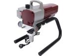Spruzzatore Airless - Pistola Elettrica A Spruzzo Per Pareti - 1800 W - Alta Pressione - Portata 1,8 L/Min - Interni/Esterni - - Rosso