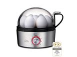 Solis Eierkocher, Cool-Touch-Griff, Timer, Kocheinsatz, 7 Eier