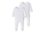 Schiesser Unisex Strampler Original Classics 2er Pack