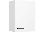 HäNgeschrank Optifit "Optimulti", Weiß, Weiß, B:40Cm H:57,6Cm T:34,6Cm, Holzwerkstoff, SchräNke, HäNgeschrank, Breite 40 Cm, Mit 1 TüR, 1 Einlegeboden