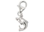 Charm-EinhäNger Jobo "Charm Delfin", Silber 925, Charms, Damen, Silber 925 (Sterlingsilber), 925 Silber Rhodiniert