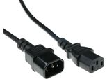 Microconnect Ak 5029 0,6 M Accoppiatore C13 Accoppiatore C14 Cavo Di Alimentazione Nero (Ak 5029)