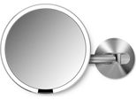 Simplehuman Specchio A Sensore Da 20 Cm Con Supporto A Parete - 4,6X4,6X30 Cm; ST3003