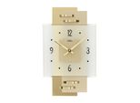 Ams 9241 Orologio Da Parete Analogico Al Quarzo Moderno Con Applicazione In Ottone
