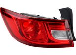 Johns, Fanale Posteriore Combinato Per Renault Clio 11/12-08/16 Esterno Lato Guida Sinistro Alogeno 265554091R