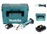 Makita Djs 161 Y1J 18 V Li-Ion A Batteria In Makpac + 1 Batteria Da 1,5 Ah - Senza Caricabatterie