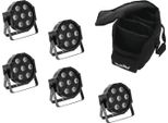 Eurolite Set 5X Led SLS-7 Hcl Spot + Soft-Bag