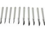 Daytools Set Di Bisturi ES-10, Sterile, 10 Pezzi
