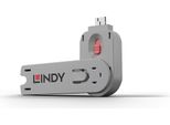 Lindy 40620 Chiave Lindy Per Blocco Porta Usb Rosa