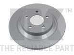 2X Disco Freno Nk 313261 Per Mazda 5 (CR19) 5 (Cw) 41 7Mm 302Mm