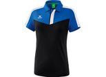 Erima Training Squad Polo Shirt Maglia Da Allenamento Da Donna Blu Nero Bianco Taglia 44
