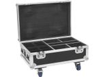 Roadinger Flightcase 4X Akku Ip UP-4 Plus Hcl Spot Wdmx Mit Ladefunktion (31005163)