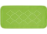 Tappeto Da Doccia Spirella Tappeto Da Bagno Tappeto Da Bagno Antibatterico Antiscivolo Con Ventose - Verde Alaska - Circa 36 X 71 Cm
