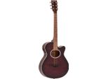 Dimavery AW-400 Chitarra Acustica, Redburst