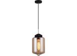 Lampada A Sospensione Italux Tube Industriale Nera MDM2095/1 C