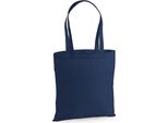 Westford Mill W201 | Tote In Cotone Premium 38 X 42 - Colore: French Navy - Taglia: Unica