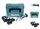 Makita Djs 161 Rgj Cesoia Per Metallo A Batteria 18V In Valigetta Makpac + 2X Batterie 6,0 Ah + Caricabatterie