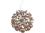 Lampada A Sospensione Ribbon 12Xg9/33W, Rame/Argento, Ø: 60 H: 120 Cm, Attacco G9