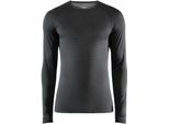 T-Shirt Craft Pro Dry Nanoweight Ls - Uomo, Nero - Taglia S