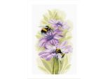 Lanarte Set Punto Croce "Dancing Bees Counting Fabric"", Schema Di Conteggio, 22X33Cm"