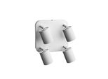 Lampada Da Soffitto A Spot Led Nowodvorski Eye Spot Bianco, Acciaio 6017