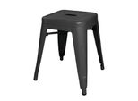 Bolero Bistro Sgabelli Bassi Da Bistrot In Acciaio Altezza Seduta 46 Cm (4 Pezzi)