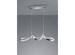 Lampada A Sospensione Led Perugia Argento Rl R37091106