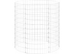 Vidaxl Compostiera Da Giardino Ø100X100 Cm Acciaio Zincato