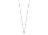 Collana Lotus Silver LP3417-1/1 Lucchetto In Argento Sterling Con Zirconi