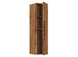 Scaffale Da Parete Arila Rovere Al Miele A. 115 X L. 30 X P. 30 Cm