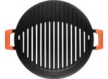 Lava Metal Supporto Per Barbeque Rotondo In Ghisa 37 Cm