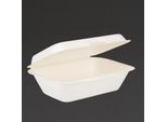 Fiesta Compostable Contenitore Per Canne Da Zucchero Con Coperchio Incernierato 18,2Cm