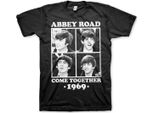 Beatles TričKo Abbey Road Come Together Unisex Nero Xl