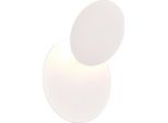 Trio Mio Led Applique 6W ⌀18Cm Bianco Opaco Bianco Caldo Illuminazione Indiretta