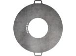 Bonfeu Bonplancha Piastra Da Forno Per Focolare Ø120 Cm - Acciaio Di Alta Qualità - 120X120X1,6 Cm