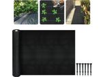 Sessamen-Lp 10M² Vello Per Erbacce Vello Da Giardino 2 X 5M Tessuto Per Erbacce 100G/M² - Pellicola Contro Le Erbacce Tessuto Permeabile All'acqua Per Il Sottosuolo - Vello Per Erbacce Resistente Agli Strappi Con Stabilizzazione Uv