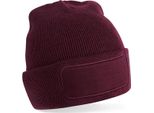 Beechfield B445 | PrintersŽ Beanie Cappello Invernale - Colore: Borgogna - Taglia: Unica