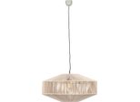 Trio Leuchten - Japandi Japandi Lampada A Sospensione I Lampada A Sospensione I Lampada A Sospensione Corda Marrone 61Cm - Svea I Soggiorno I Camera Da Letto - Rotonda - Led Adatto E27